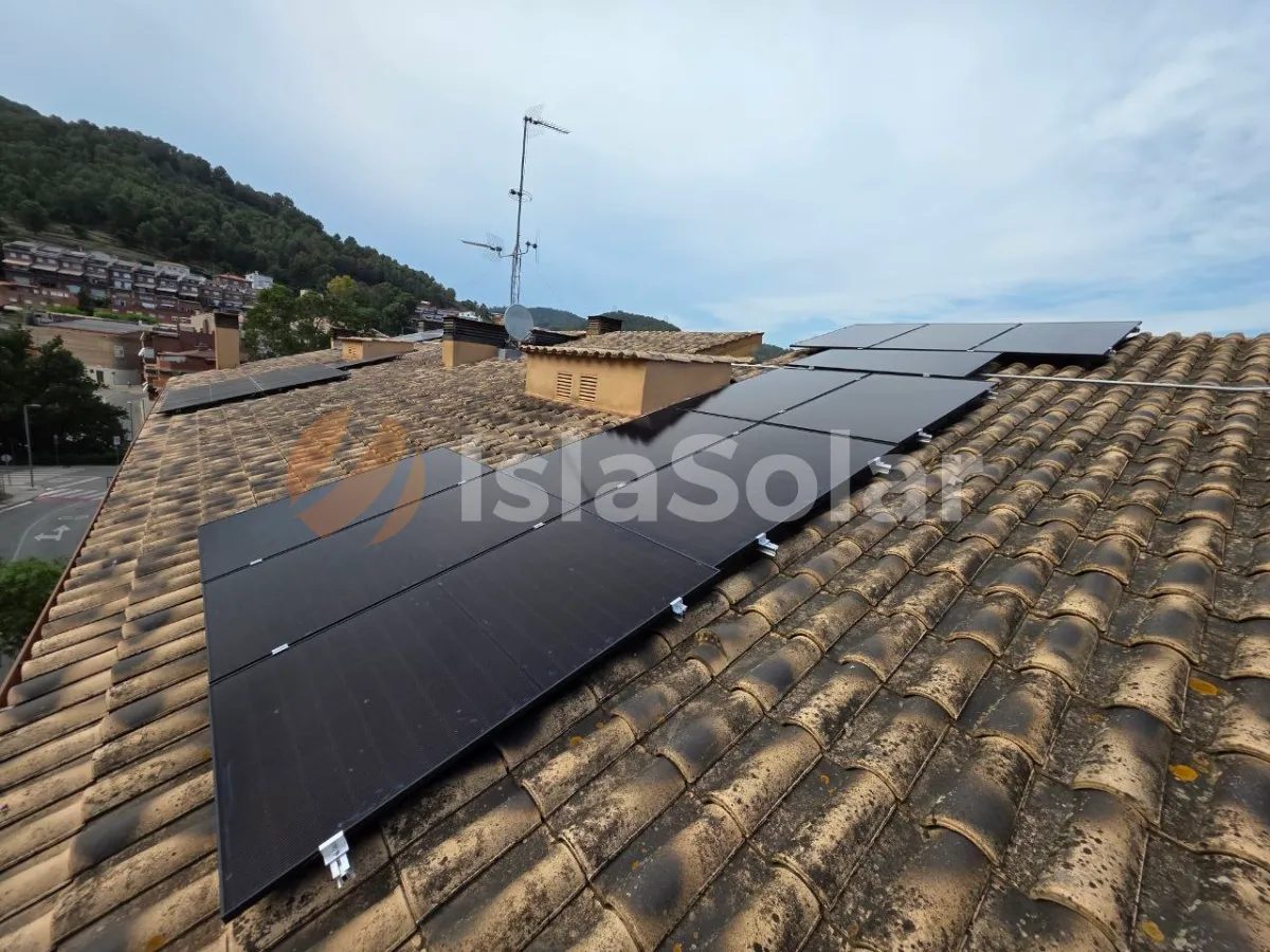 placas solares en La Serna del Monte