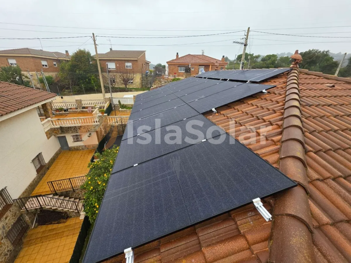 placas solares en Olmeda de las Fuentes