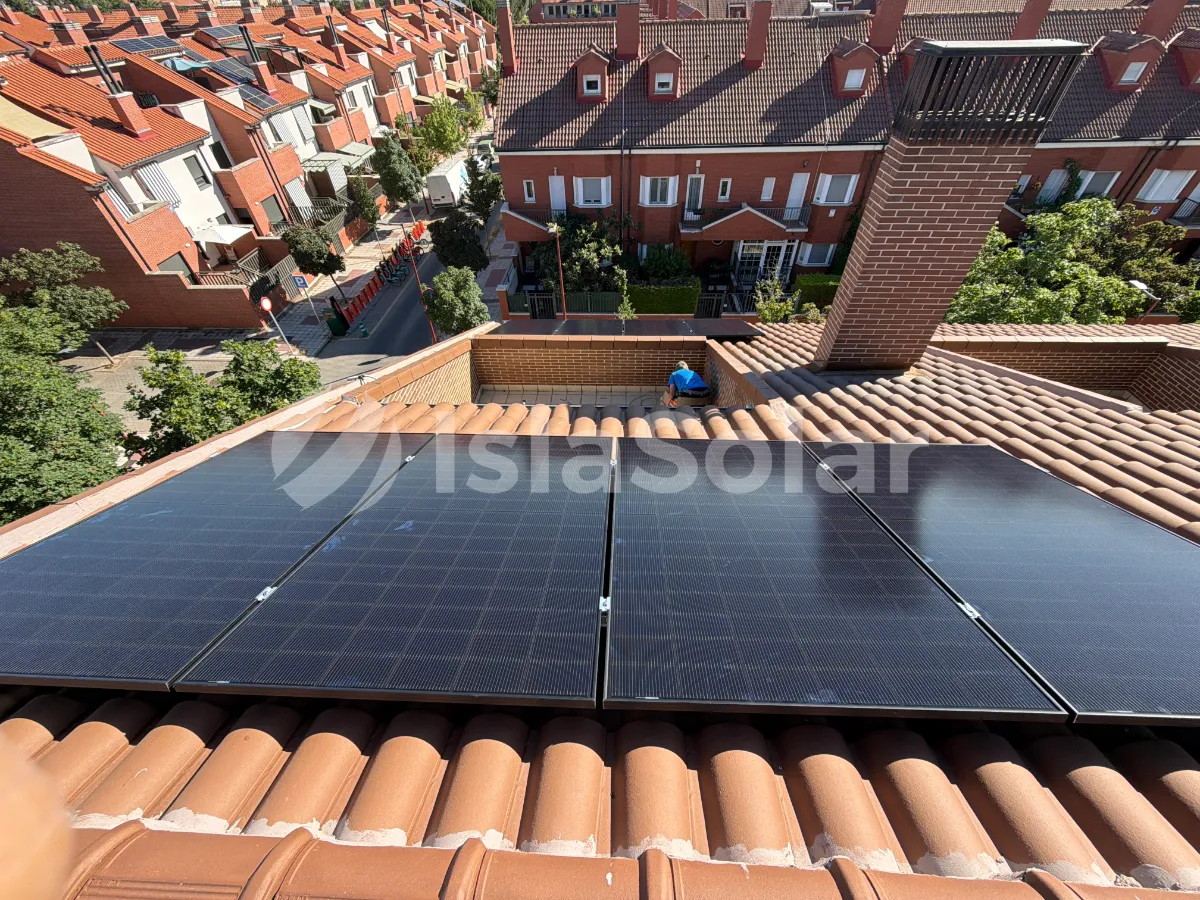 placas solares en Sant Vicenç de Castellet