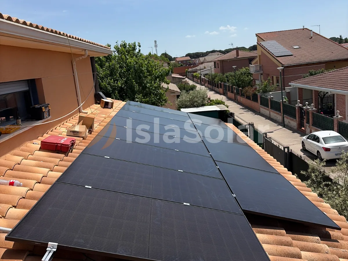 placas solares en Valdaracete