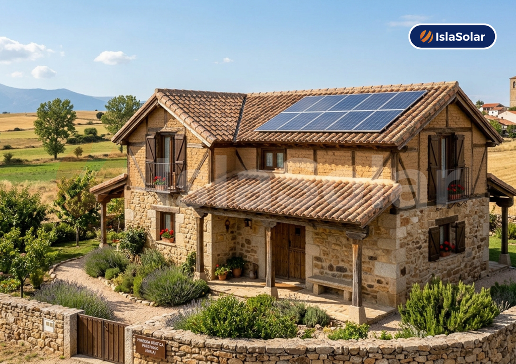 paneles solares en papatrigo