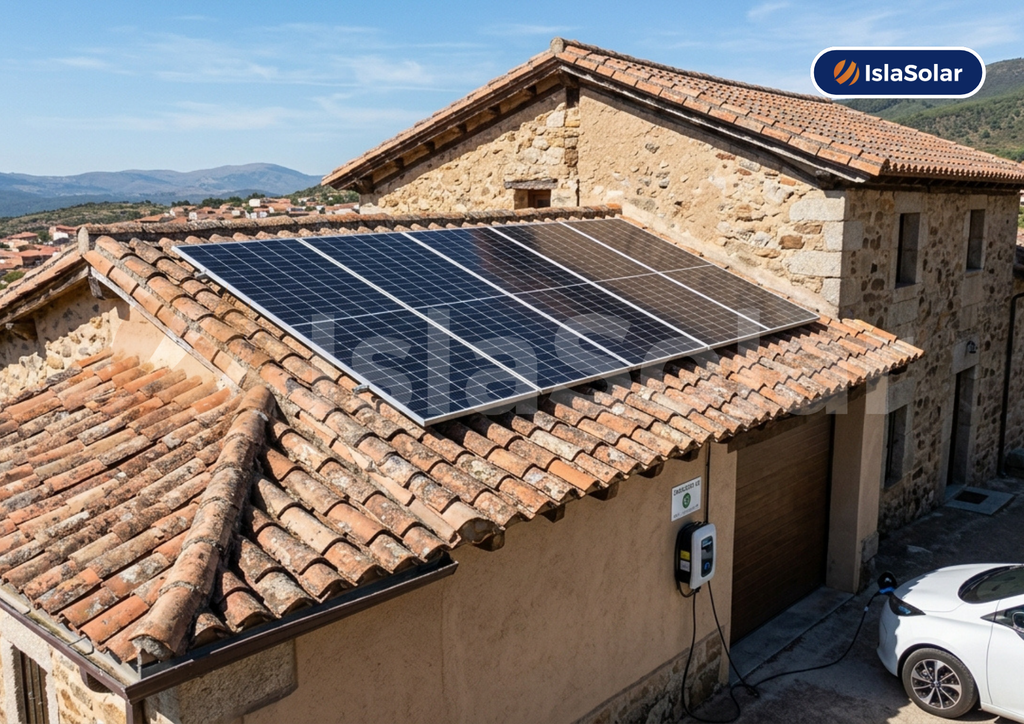 paneles solares en villanueva de ávila
