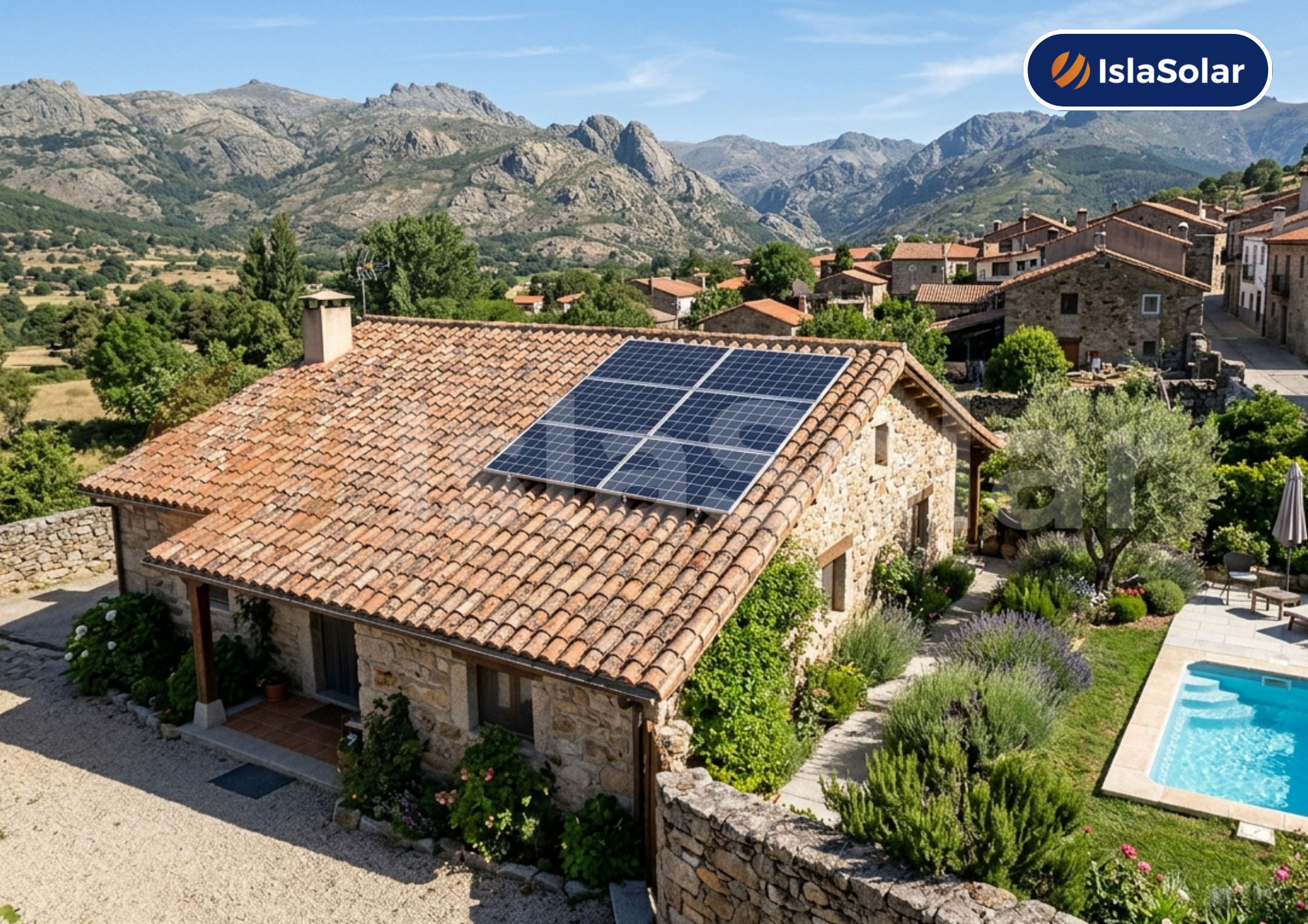 Placas solares en Navalosa