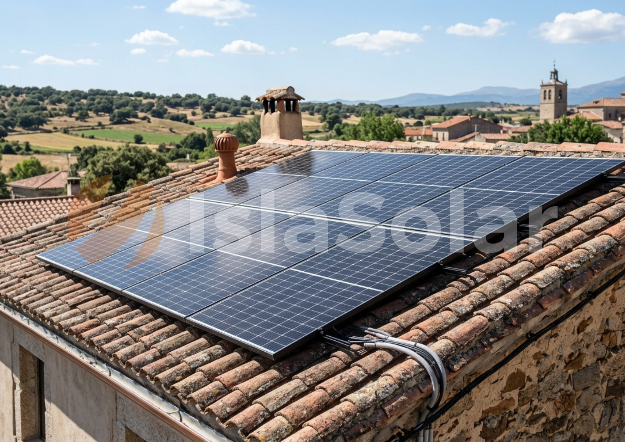 Placas solares en santa maria del berrocal