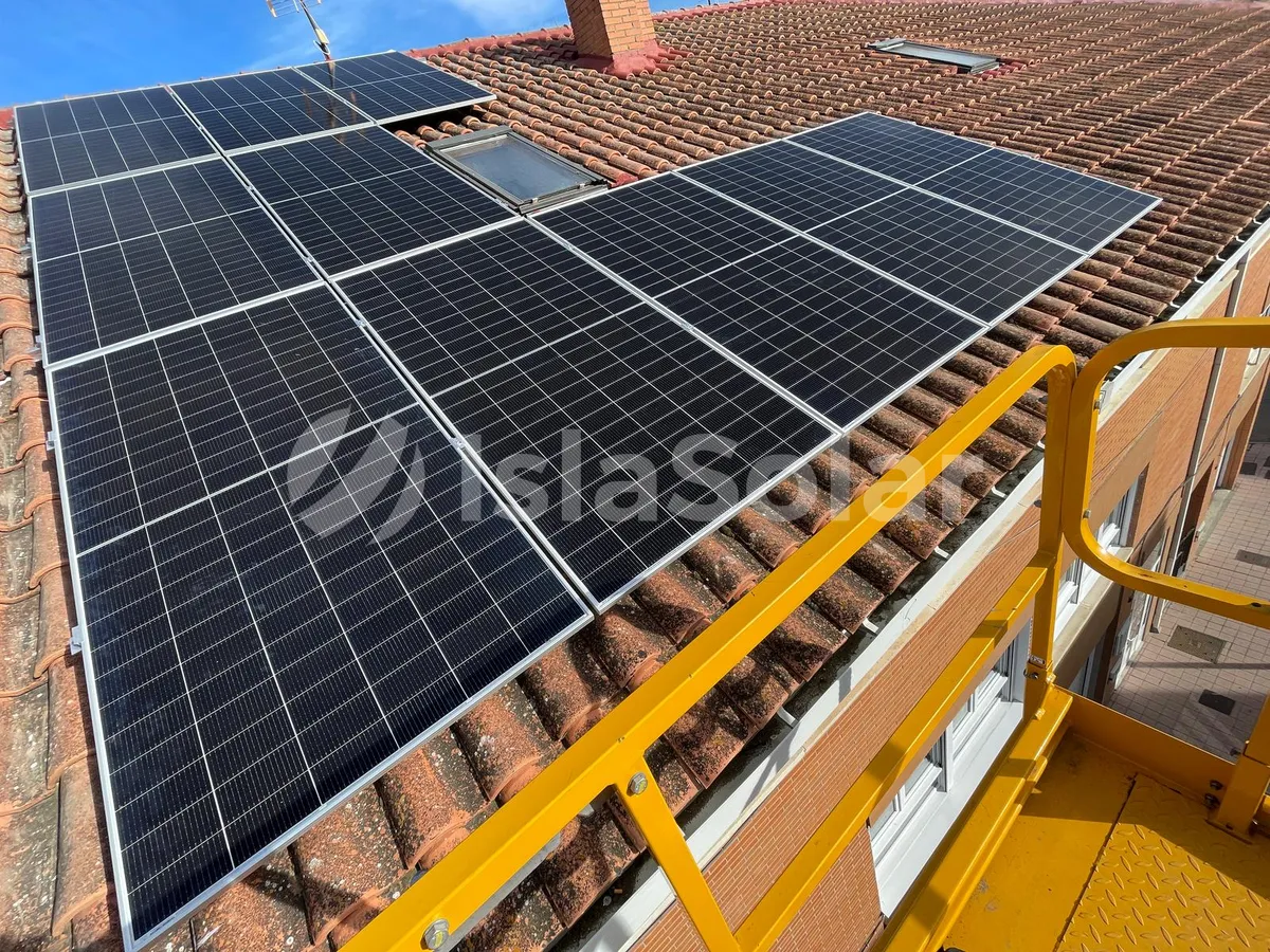 placas solares en Fuentesaúco