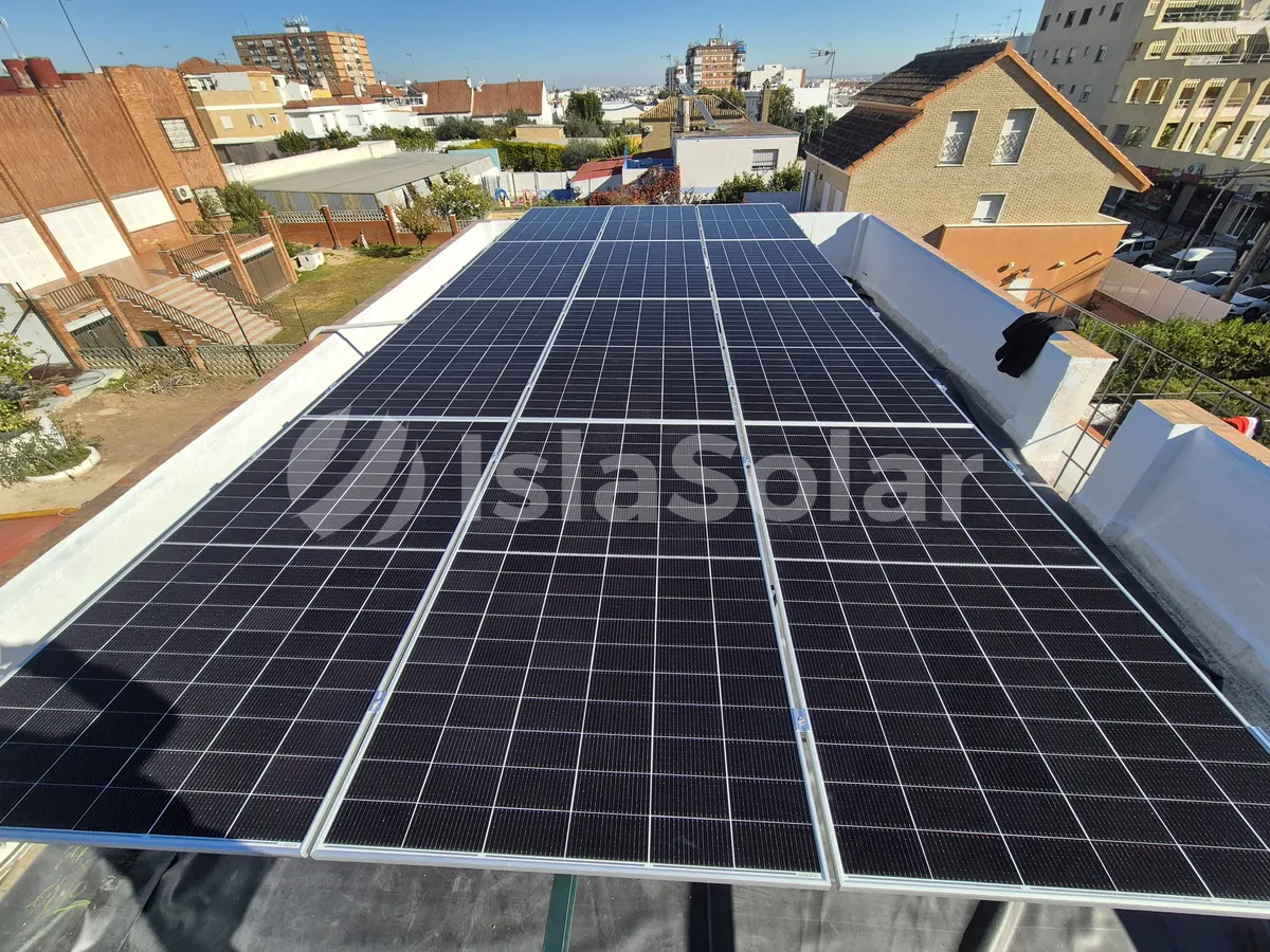placas solares en la aldehuela