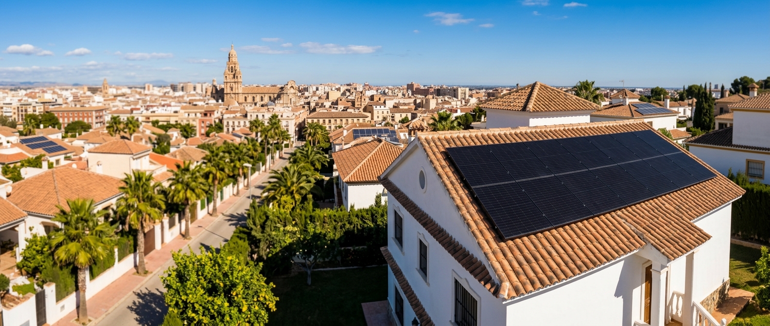subvenciones de placas solares en la región de murcia