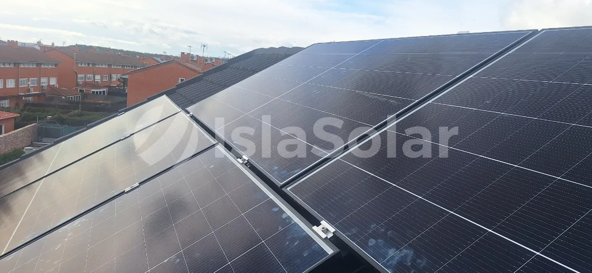 Casa apta para instalar placas solares