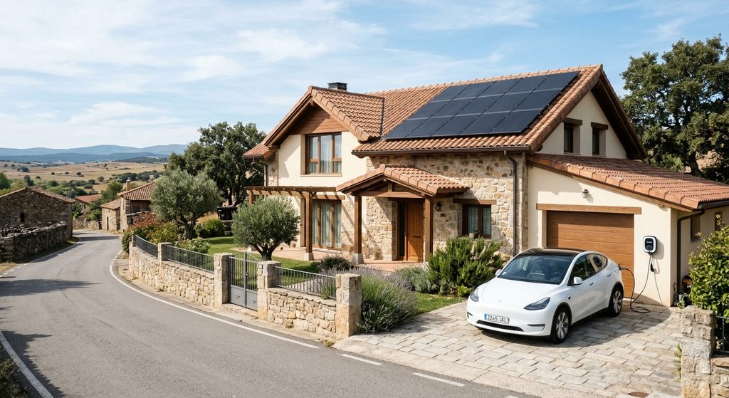 paneles solares en riocabado