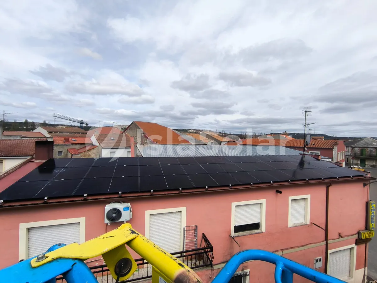 placas solares en el bohodón