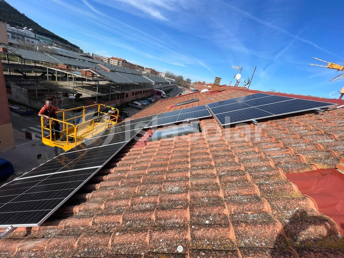 placas solares en pajares de adaja